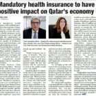 Mandatory health insurance to have positive impact on Qatar's economy
